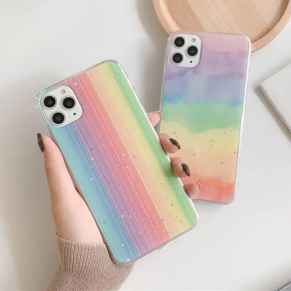 Rainbow Case Jelly Cases